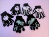 Kids Halloween Fun Kit - Halloween Gloves - Halloween Eyeball and Spooky Halloween Projector Lights - Gel Clings Zombie Blood Window Stickers - Halloween Lighting and Lights Show - Decorations Pumpkins Crafts - Window Decorations - Storage Tote with Warra_small 2