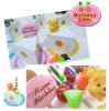 1 X Colourful Toy Food Birthday Cake Slice Development Baby Pretend Toys K0019_small 2