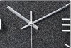 KABB Modern Minimalist Round 12-inch Non Ticking Ultra Silent Wall Clock (Black, 12-inch) - Ảnh 4