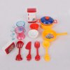 30 Sets New Plastic of Play House Tableware Kitchen Simulation Kitchen Role-playing_small 0