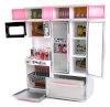 'Modern Kitchen 15' Battery Operated Toy Kitchen Playset, Perfect for Use with 11-12" Tall Dolls_small 1