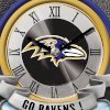 Baltimore Ravens Tribute Wall Clock With Cuckoo Bird In Helmet by The Bradford Exchange_small 1