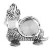 Mermaid Pewter Mini Desk Clock 3"_small 0