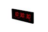Large Led Digital Clock & Calendar - Best Multi-Alarm Led Clock With Seconds For Desk Or Wall_small 2