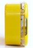 Yellow Digital Four Sided Clock with Timer, Thermometer, and Alarm on a LED Display Dual Color Backlight_small 0