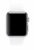 Đồng hồ thông minh Apple Watch 38mm Stainless Steel Case with White Sport Band_small 1