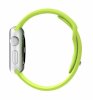 Đồng hồ thông minh Apple Watch Sport 38mm Silver Aluminum Case with Green Sport Band_small 0