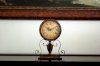 Tuscany-Inspired Metal Mantel Clock 12"_small 0
