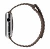 Đồng hồ thông minh Apple Watch 42mm Stainless Steel Case with Light Brown Leather Loop_small 0