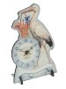 Timeworks Pot Out Clock, Blue Stork with Baby Boy Sentiment_small 0