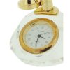 Miniature Gold Plated Antique Crystal Telephone Novelty Collectors Clock IMP502_small 0