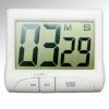 Loveinthebox® Desk Top Black Large LED Display White Countdown Timer Digital Kitchen Timer Home Improvements Clock_small 1