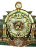 Cool Steampunk Desk Clock Mantle Steam Punk Sci-Fi_small 2