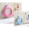 Digo Water Resistant Quartz Movement Bathroom Shower Clock With Suction Cup, Pink/Blue (Pink)_small 2