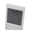 F&G White Alarm Clock Digital Humidity Temperature Calendar Weather Station_small 0