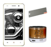 Masstel N470 (Gold) + Dán màn hình + Loa Bluetooth_small 0