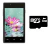 F-Mobile Life 4 Sport (FPT Life 4 Sport) Black + Thẻ nhớ 8GB_small 0