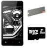 Masstel N470 (Black) + Dán màn hình + Thẻ nhớ 8GB_small 0
