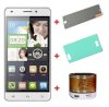 Masstel N560 (White) + Dán màn hình + Ốp lưng + Loa Bluetooth_small 0