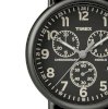 Timex - Đồng hồ thời trang nam dây da Weekender Slip-On (Đen) TW2P62200_small 4