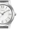 Timex - Đồng hồ thời trang nữ dây kim loại Elevated Classics Simple (Mạ Bạc) T2P457_small 2