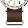 Timex - Đồng hồ thời trang nam dây da Weekender Analog (Nâu Sậm) T2P495_small 2