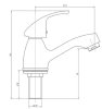 Vòi nước lavabo Duss A2_small 0