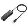 Bộ chia USB Hub USB 3.0 4port Orico W5PH4-3S Black - Ảnh 4