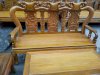 Bộ bàn ghế đục đào gỗ nghiến Đồ gỗ Đỗ Mạnh DM12_small 0