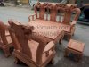 Bộ bàn ghế đồng kỵ minh quốc đào gỗ hương đá đồ gỗ Đỗ Mạnh - Ảnh 3