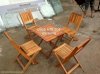 Bàn ghế gỗ cafe 2456 - Ảnh 8
