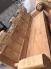 Bộ bàn ghế âu á kiểu cuốn thư tay hộp gỗ lim Đồ gỗ Đỗ Mạnh DM20 - Ảnh 8