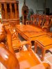 Bộ bàn ghế giả cổ trạm quốc đào gỗ gõ đỏ Đồ gỗ Đỗ Mạnh - Ảnh 4