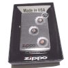 Zippo 28870 Bulllet Holes in hình ba lỗ đạn (Full Box Nhập Mỹ)_small 0