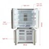 Tủ lạnh Electrolux EQE6807SD 680 lít 4 cánh inverter - Ảnh 4