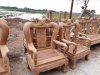 Bộ bàn ghế minh quốc hồng gỗ hương vân - Ảnh 2