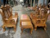 Bộ bàn ghế giả cổ hoa lá tây gỗ lim Đồ gỗ Đỗ Mạnh - Ảnh 5