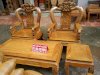 Bộ bàn ghế giả cổ hoa lá tây gỗ lim Đồ gỗ Đỗ Mạnh - Ảnh 3