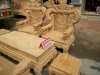 Bộ bàn ghế nghê đỉnh tay khuỳnh gỗ gõ đỏ-Đồ gỗ Đỗ Mạnh - Ảnh 4