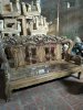 Bộ bàn ghế gỗ tràm phun pu giả mun Đồ gỗ Đỗ Mạnh DM9 - Ảnh 7