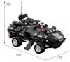 Lắp ráp SWAT 2 in 1 robot cảnh sát và xe bọc thép Woma C0551_small 0