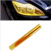 Decal dán đổi màu đèn ô tô xe máy màu vàng (120 X 30CM)_small 3