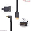 Cáp HDMI Ugreen HD103 3M đầu đúc vuông bẻ xuống (10174)_small 1