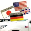 Tem dán nổi trang trí xe ô tô hình quốc kì Nhật Bản - Ảnh 3