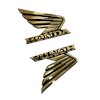 Tem logo Honda nổi trang trí xe (Vàng) - Ảnh 2