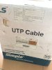 Cáp mạng LS U/UTP Cat6 không chống nhiễu có Cross filler