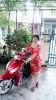 Honda Happy Vision 110cc 2014 (Đỏ-Nan Hoa- Đĩa) Việt Nam