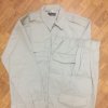 Quần áo bảo hộ lao động vải kaki Nhật dày túi hộp