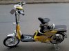 Xe đạp điện Honda Harricane màu vàng