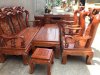 Bộ bàn ghế trạm đào gỗ lim Đồ gỗ Đỗ Mạnh DM17_small 0